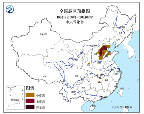 华北黄淮霾天气进入最强时段冷空气将影响中东部