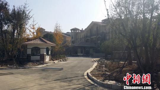 河南一镇政府前现大片类别墅国土局拒示土地手续